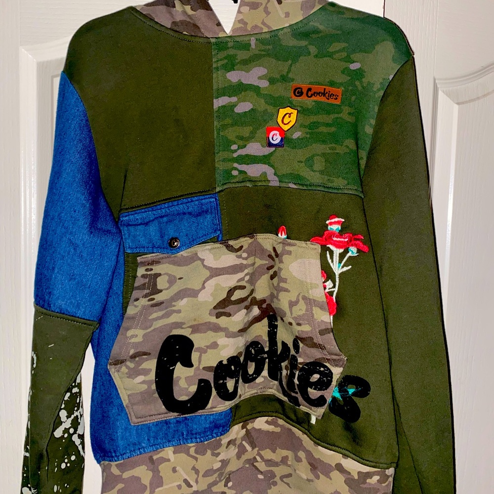 Cookies Backcountry Olive Men’s Hoodie
